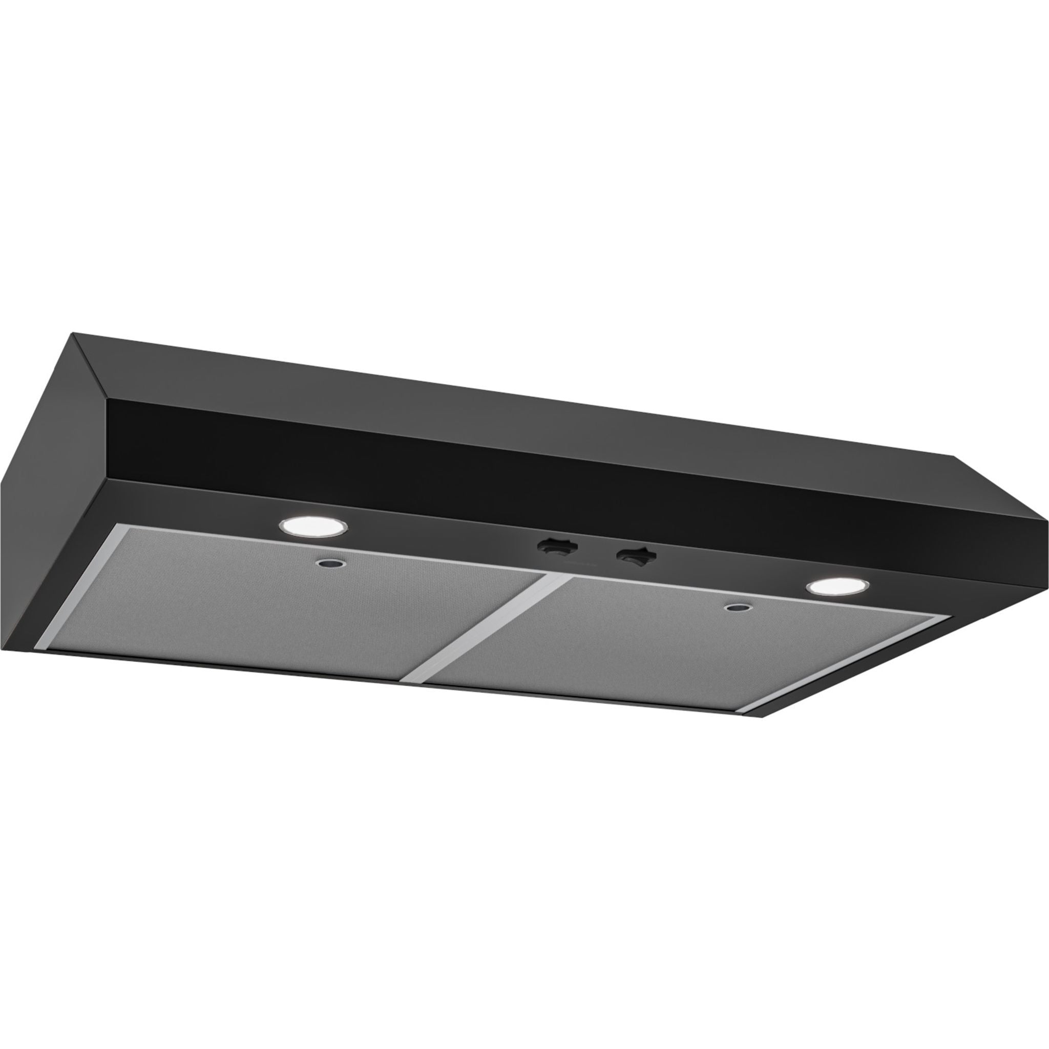Broan GLA1303BL 30-Inch Under Cabinet Range Hood in Black - Powerful 300 CFM Ventilation for Kitchen, Cooking, Smoke and Odor Removal