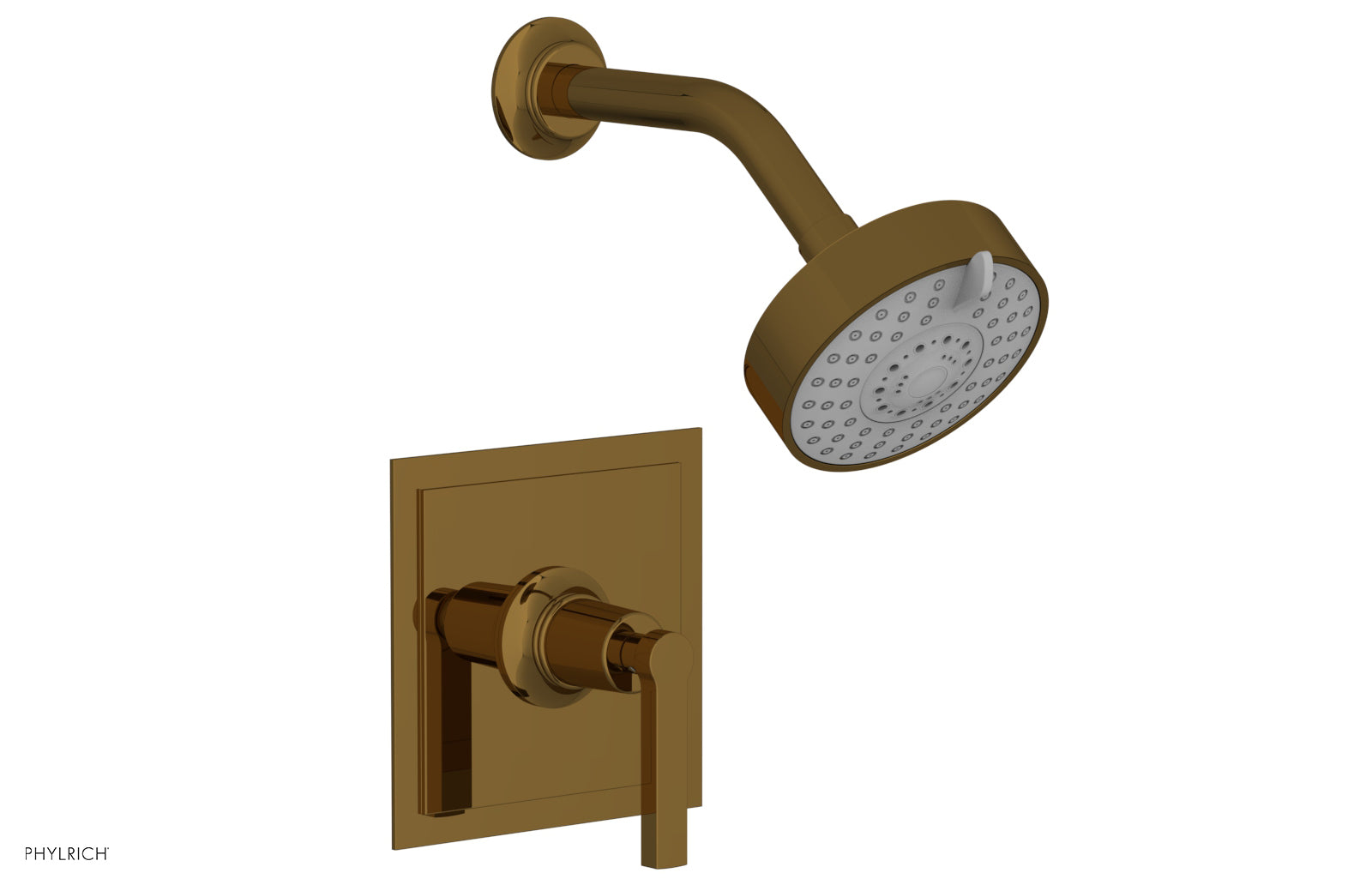HEX MODERN Pressure Balance Shower Set with Lever Handle 501 22 - Perfect for Bathroom Renovation & Spa-Like Shower Experience