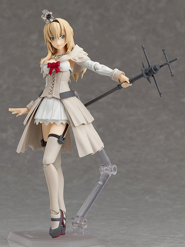Figma #EX 052 Warspite Kantai Collection KanColle Anime Figure - Japanese Warship Girl Character Model for Display & Collection