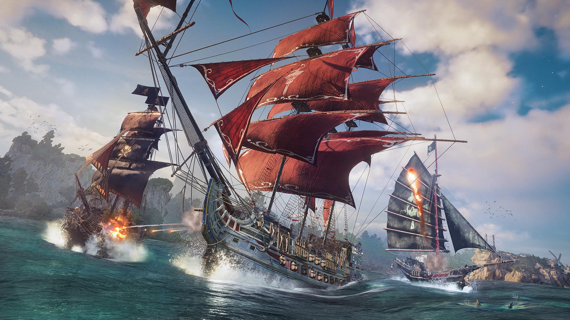Skull and Bones PS5 Game - Action-Adventure Pirate RPG for PlayStation 5 | Epic Naval Battles & Open-World Exploration | Perfect for Solo & Multiplayer Gaming Sessions