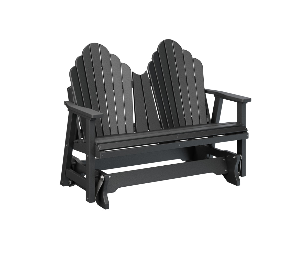 Berlin Gardens Cozi Back Double Glider - Outdoor Patio Swing with Canopy, Comfortable 2-Person Bench Glider for Garden, Porch, Deck - Perfect for Relaxing and Enjoying Nature