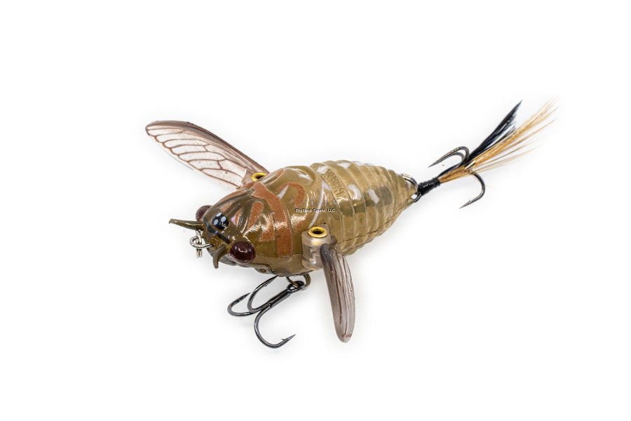 Chasebaits Ripple Cicada Fishing Lures - Topwater Bass Bait for Freshwater & Saltwater - Perfect for Bass, Trout, and Panfish - Ideal for Lakes, Rivers, and Ponds