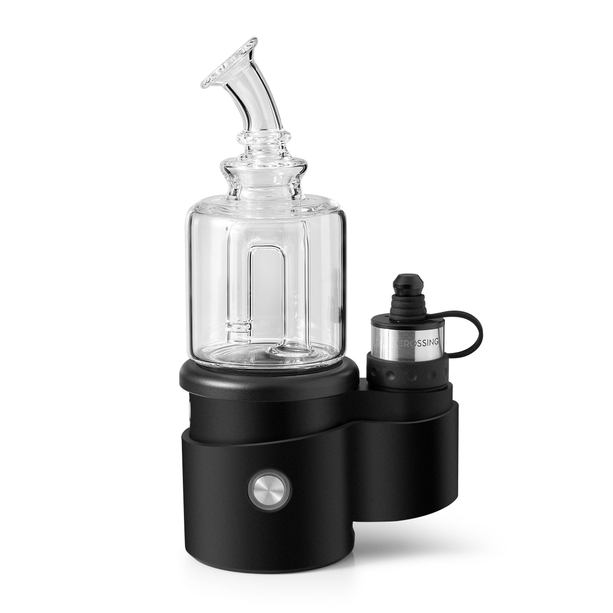 Crossing Core Side Mouthpiece Bubbler Stargazer | Grenade Glass Water Pipe Attachment for Dabbing & Vaporizing - Perfect for Smooth Hits & Flavorful Sessions