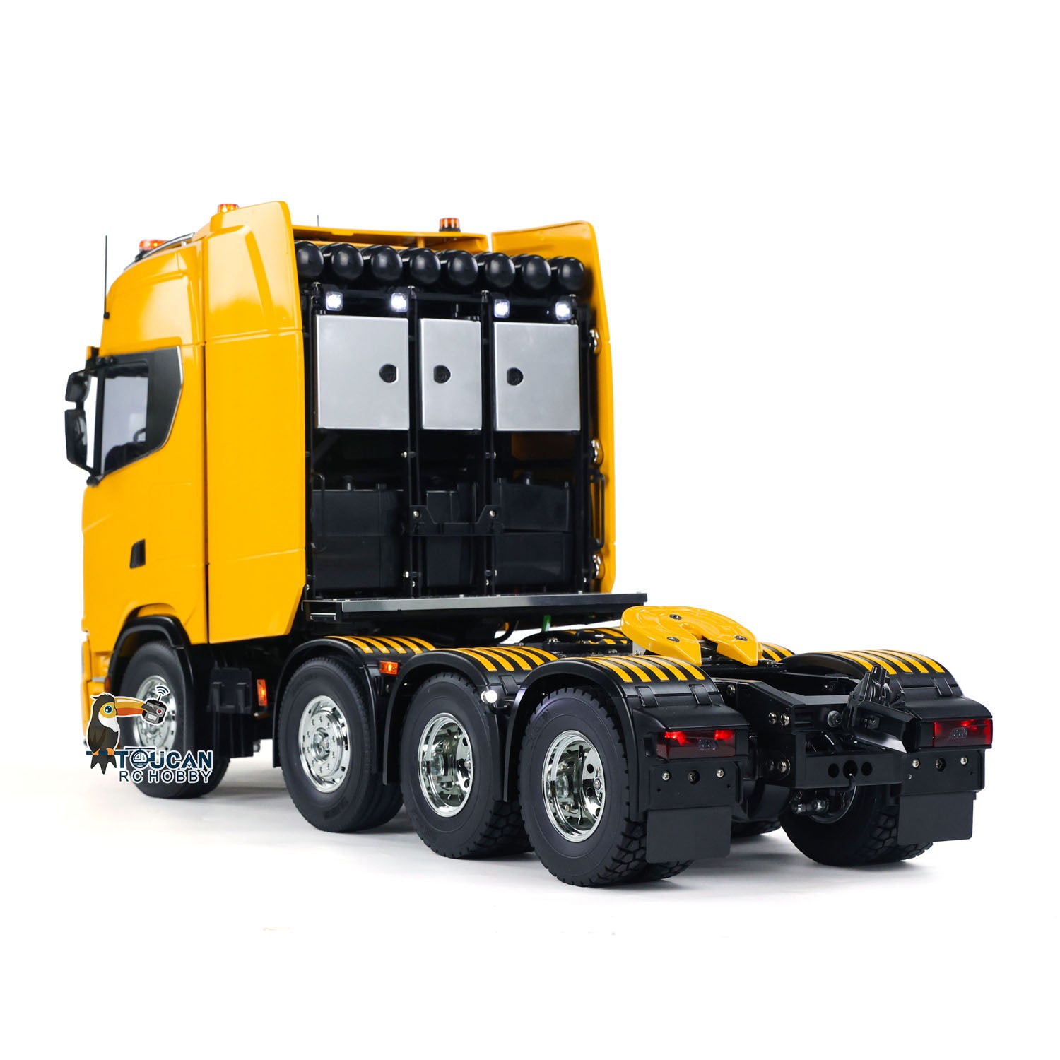 Pre Order TAMIYA 56371 1/14 Scale 8X4 770S RC Tractor Truck with Painted Body, Lights & Sound - Remote Control Model Truck for Hobbyists & Collectors - Perfect for Racing, Display & RC Enthusiasts