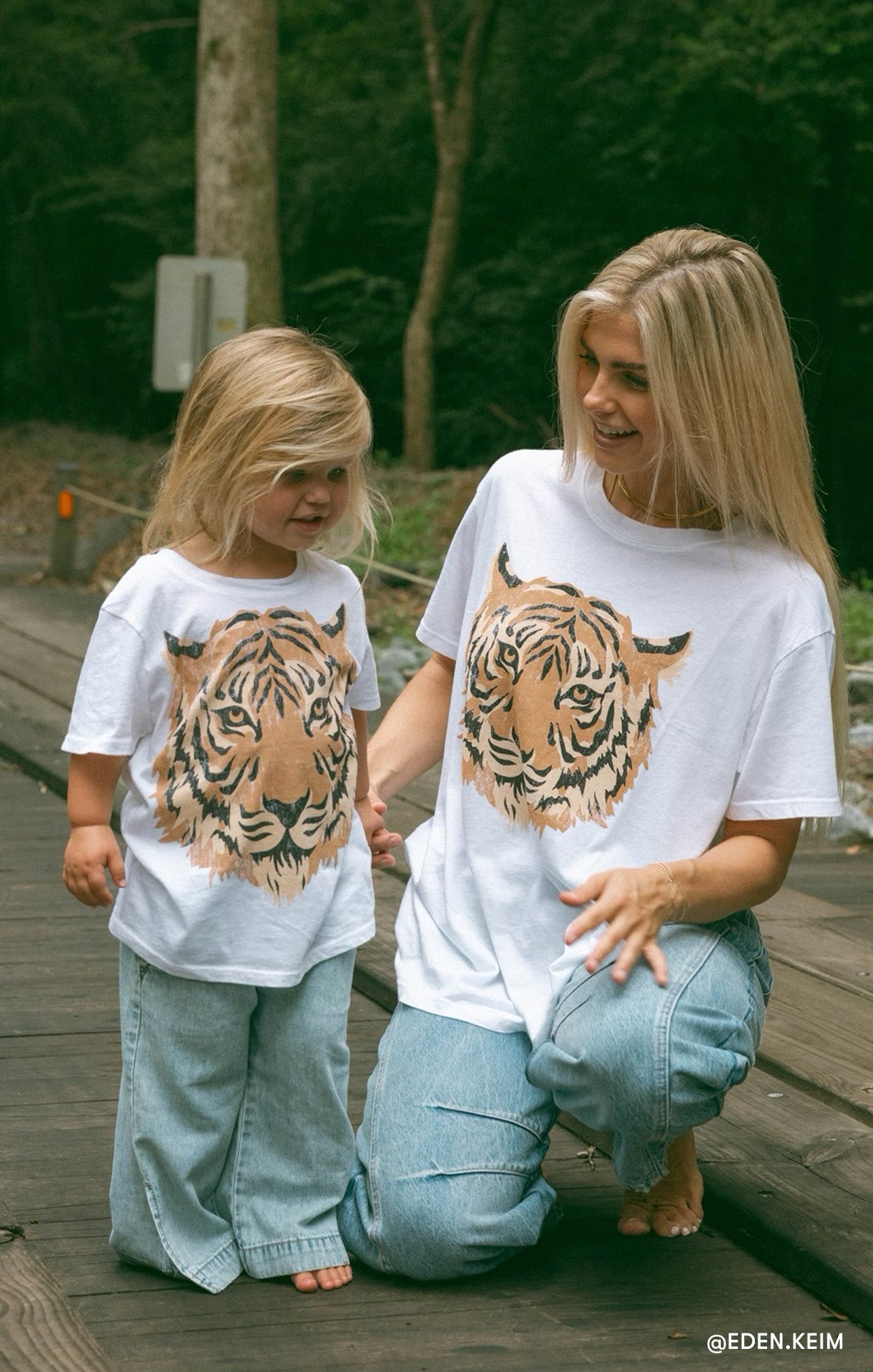 Little Travis Tee with Tiger Graphic - Cute Graphic T-Shirt for Boys & Girls - Perfect for Casual Wear, School, and Playdates