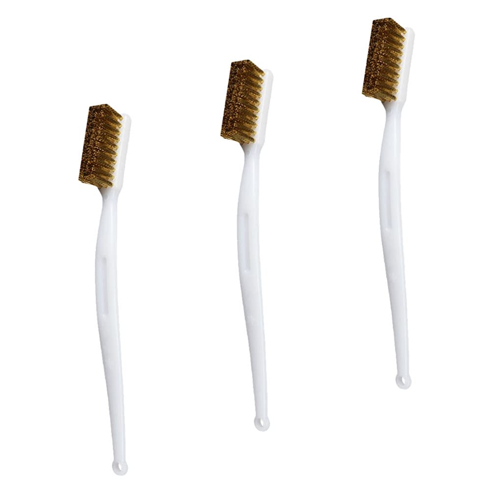 Scicalife 3-Piece 3D Printer Nozzle Cleaning Kit - Copper Wire Brush & Rust Removal Tool for Welding Slag, Hot Bed & Printer Parts Maintenance - Perfect for 3D Printing Enthusiasts & Workshop Use