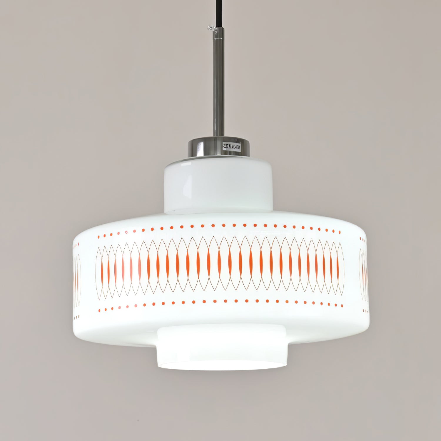 Anna Pendant Lamp - Modern Scandinavian Glass Hanging Light Fixture for Dining Room, Kitchen Island & Bedroom Decor