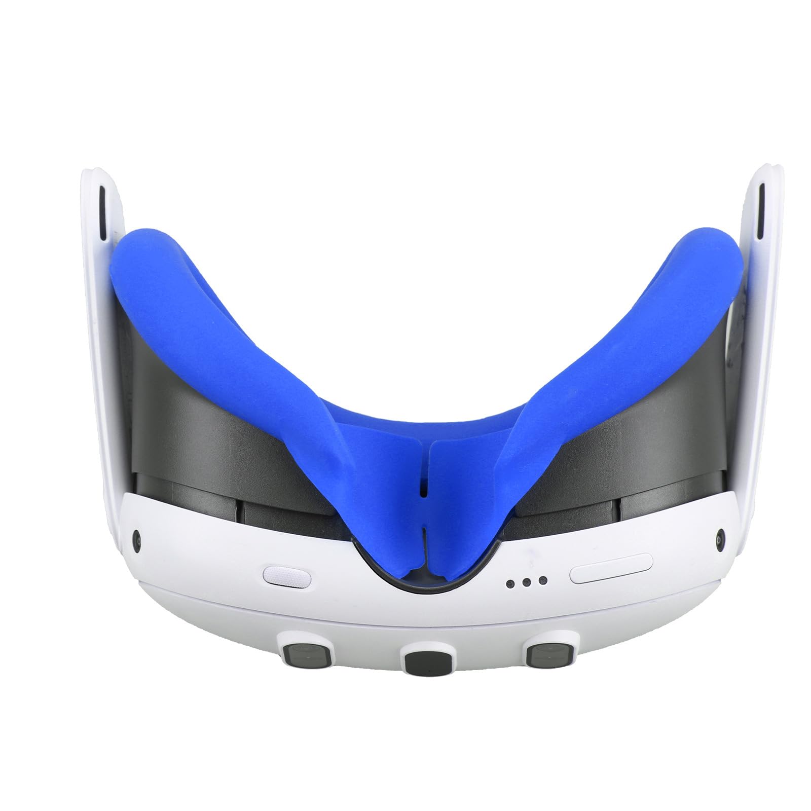 Meta Quest 3 VR Headset Silicone Face Cover - Washable & Sweatproof Replacement Mask with Light Blocking Nose Pad - Perfect for Gaming, Fitness VR & Extended Play Sessions