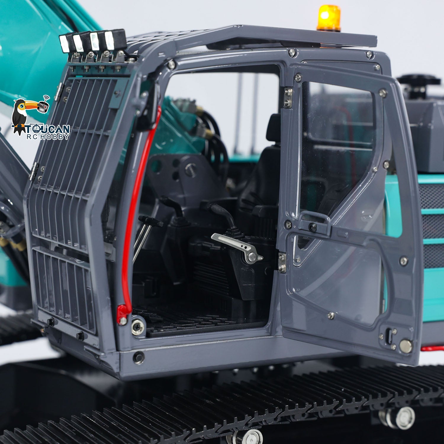 LESU SK500LC 1/14 Scale Remote Control Hydraulic Excavator - RC Construction Digger Toy with Painted Body & DIY Assembly Options - Perfect for Hobbyists, Model Collectors & Kids Outdoor Play