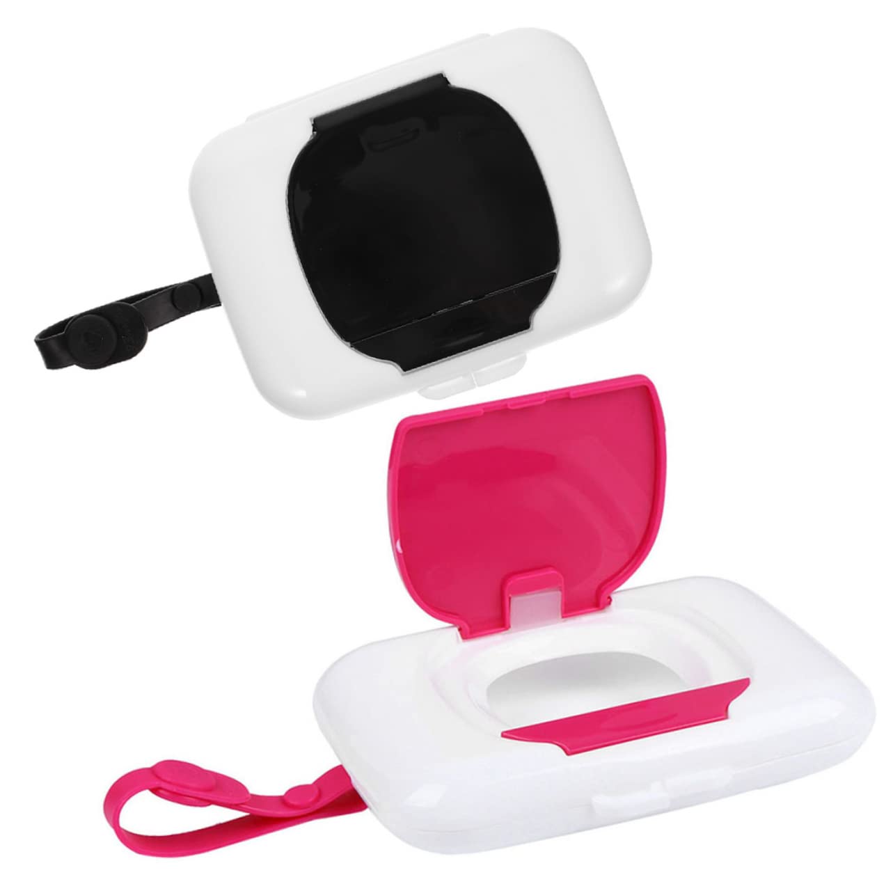 VICASKY 8-Pack Flushable Wipes Dispenser with Warmer - Travel-Friendly Face & Baby Wipes Storage Box - Perfect for Diaper Changing, Makeup Removal & On-the-Go Hygiene