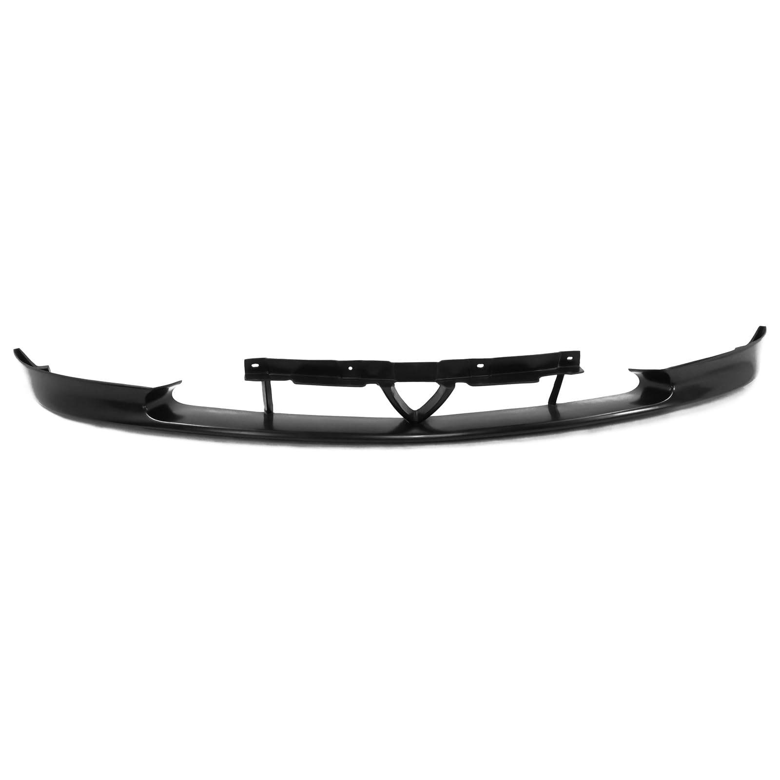 IKON MOTORSPORTS Front Bumper Lip Spoiler Splitter - Compatible with 2004-2008 Mazda RX8, Factory Style PU Black Front Lip - Enhances Aerodynamics & Sporty Look for Street Racing & Car Shows