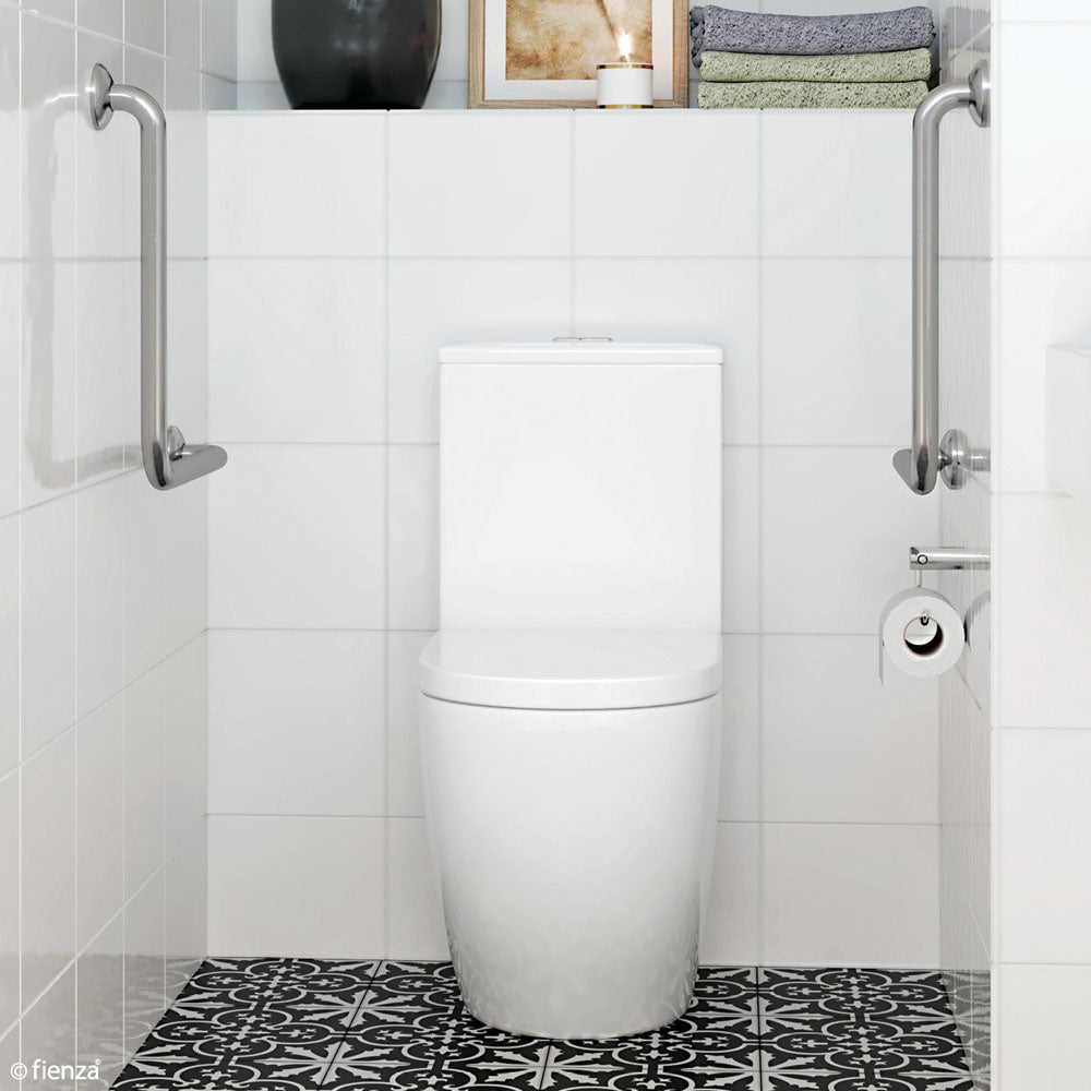 Fienza CARE3B Wall-Mounted Toilet Kit with S-Trap (160mm/220mm) - Ideal for Modern Bathrooms & Small Spaces