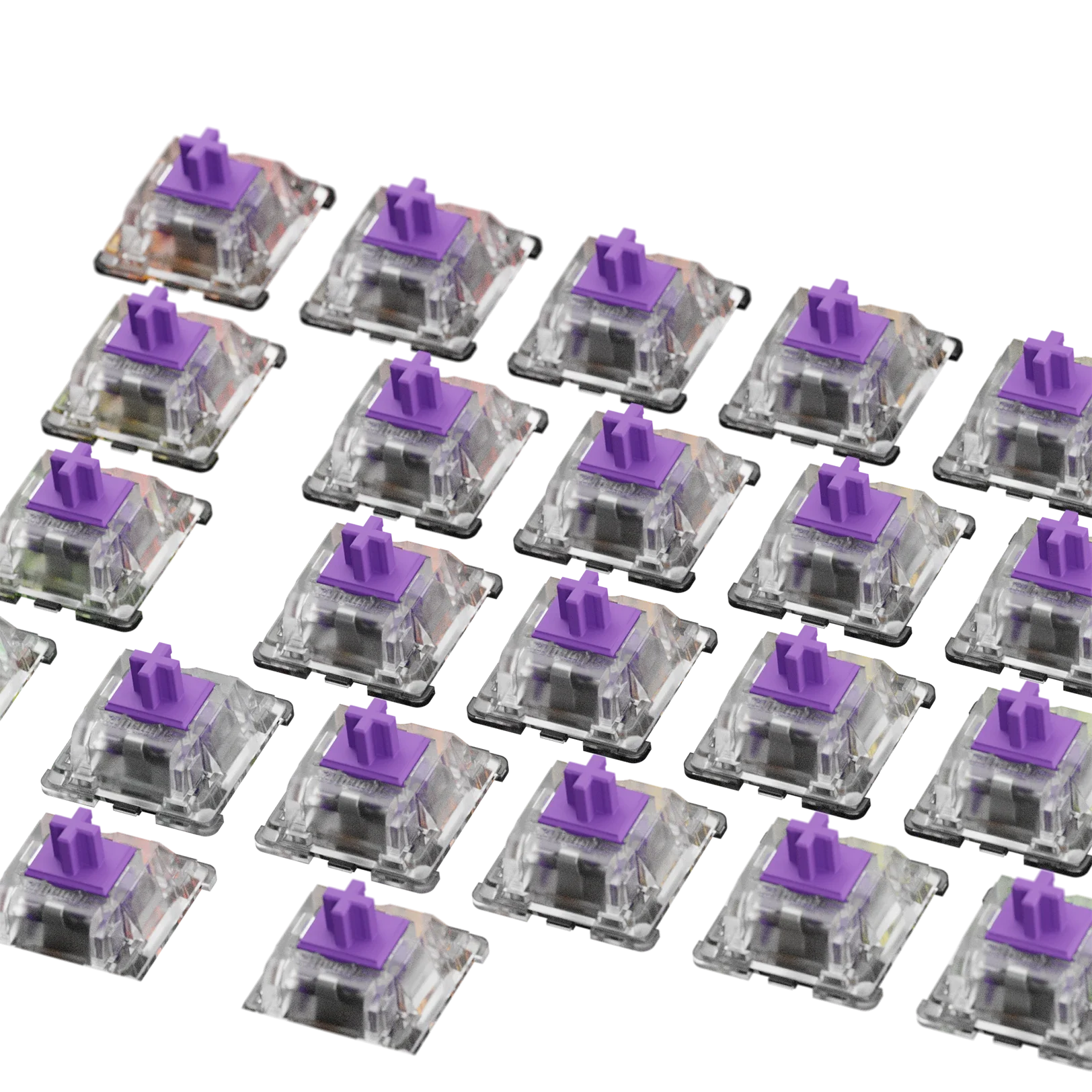 Glorious Mako Tactile Mechanical Keyboard Switches - MX Style 65g ISO Compatible for Gaming & Typing