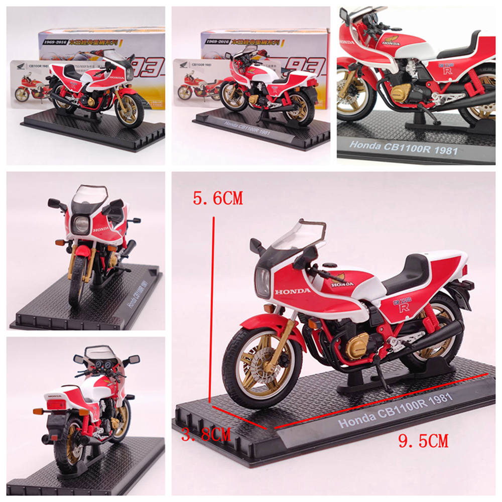 1/24 Scale Diecast Motorcycle Model - Honda CB750, Valkyrie, VFR750R, GORILLA, Goldwing, RC213V - Collector's Gift for Bike Enthusiasts - Perfect for Display, Gifts & Motorcycle Decor