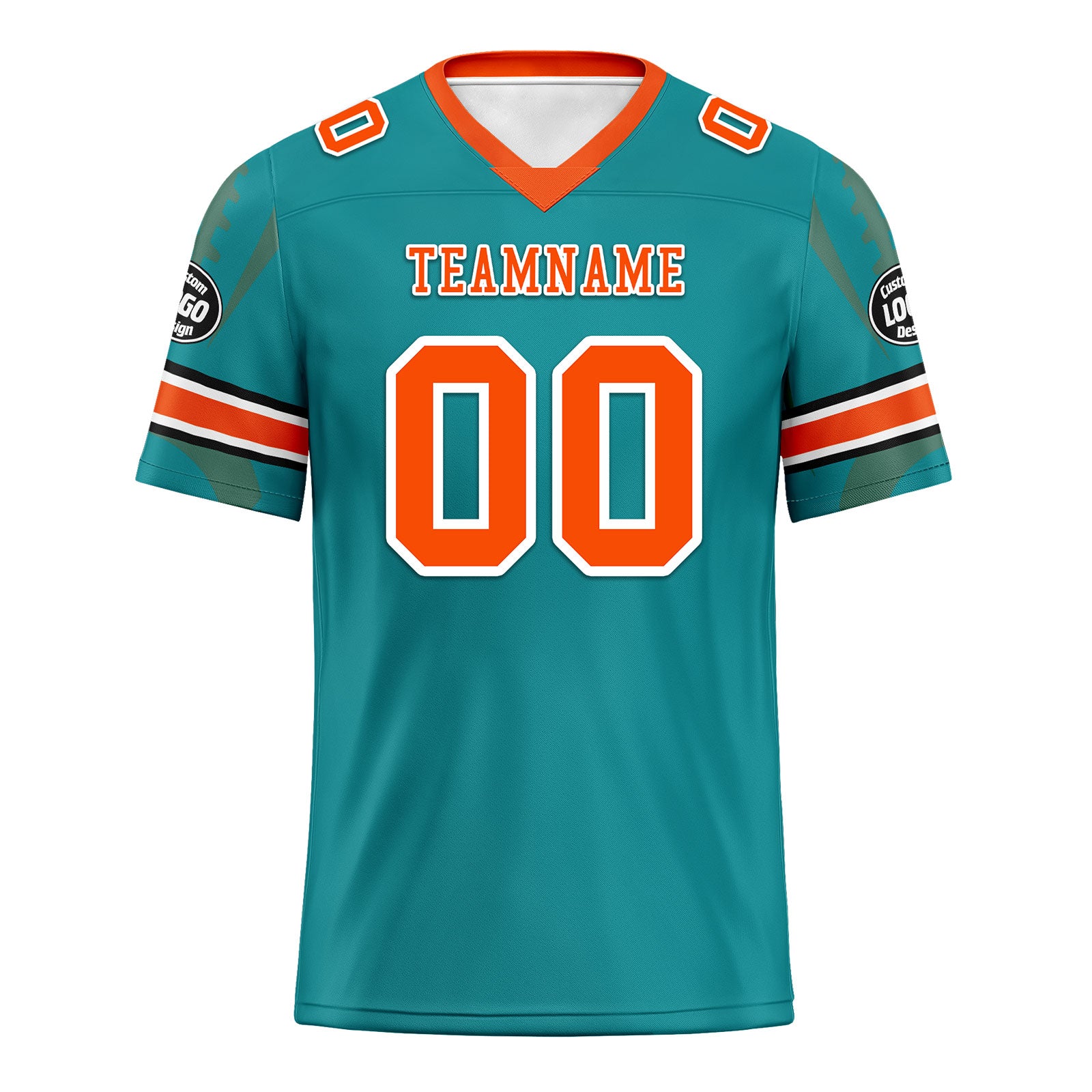 Custom Light Green Miami Football Jersey & Sports Shoes Combo - Personalized NFL Fan Gear for Men & Women - Perfect for Game Day, Tailgating & Sports Enthusiasts