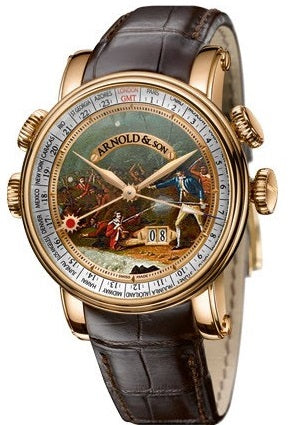 Arnold & Son Hornet James Cook Limited Edition 18K Rose Gold Men's Watch | Luxury Swiss Timepiece for Collectors & Special Occasions