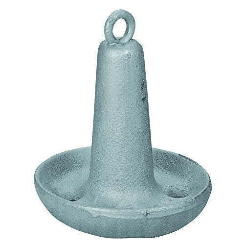 8 lb Painted Mushroom Anchor - Heavy Duty Boat Anchor for Kayaks, Canoes, and Small Boats - Perfect for Fishing, Camping, and Water Sports