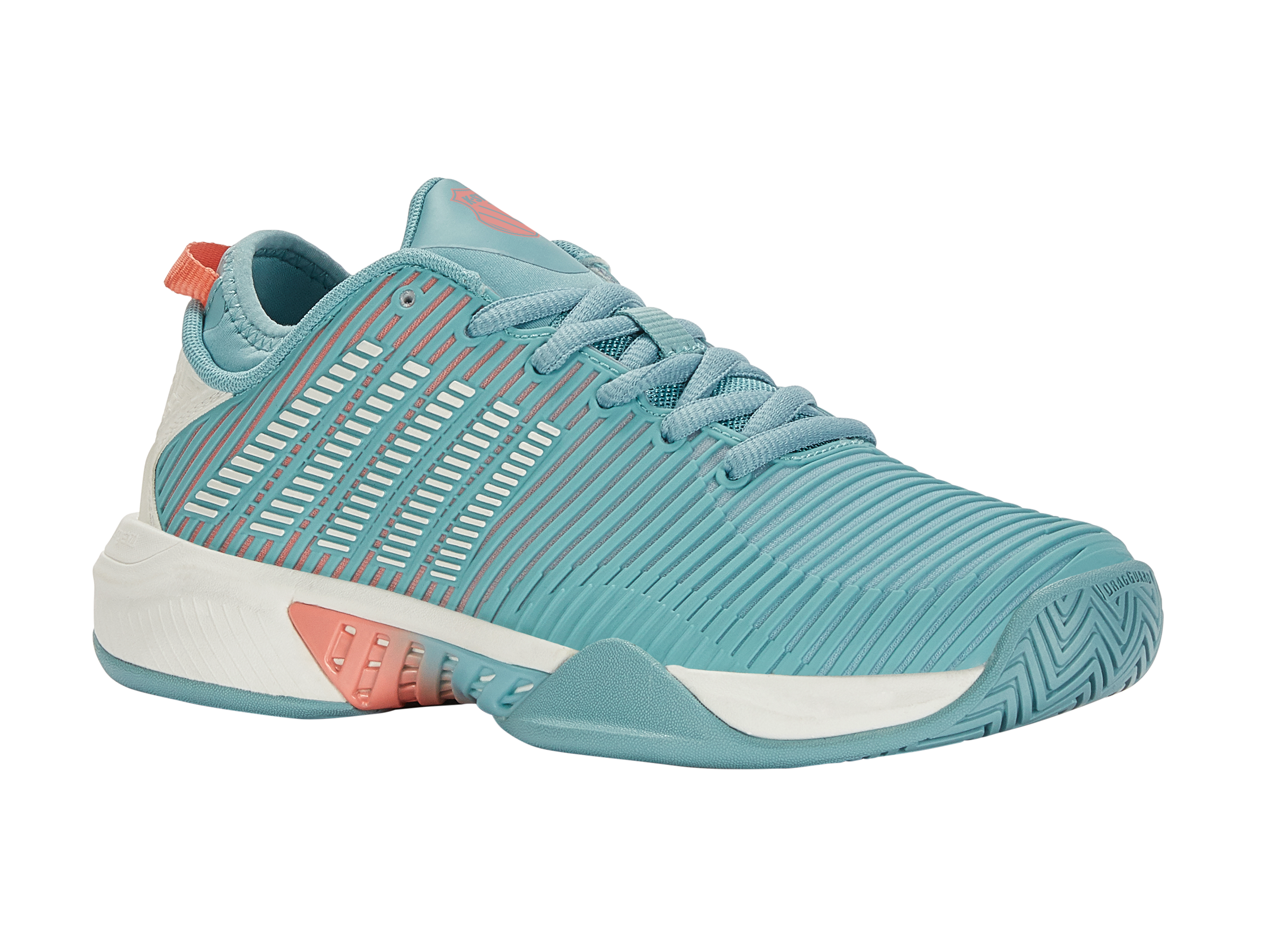 Hypercourt Supreme Tennis Shoes - 96615 407 M | Nike Women's Court Sneakers in Nile Blue/Blanc de Blanc/Desert Flower | Perfect for Tennis, Gym & Casual Wear