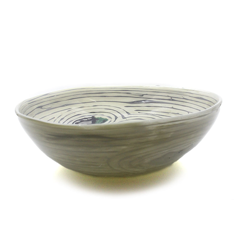 Hand Painted Zen Bowl by Keith Grinter – Ceramic Meditation Bowl for Mindful Relaxation, Home Decor & Yoga Accessories | Perfect for Meditation, Stress Relief & Spiritual Gifts