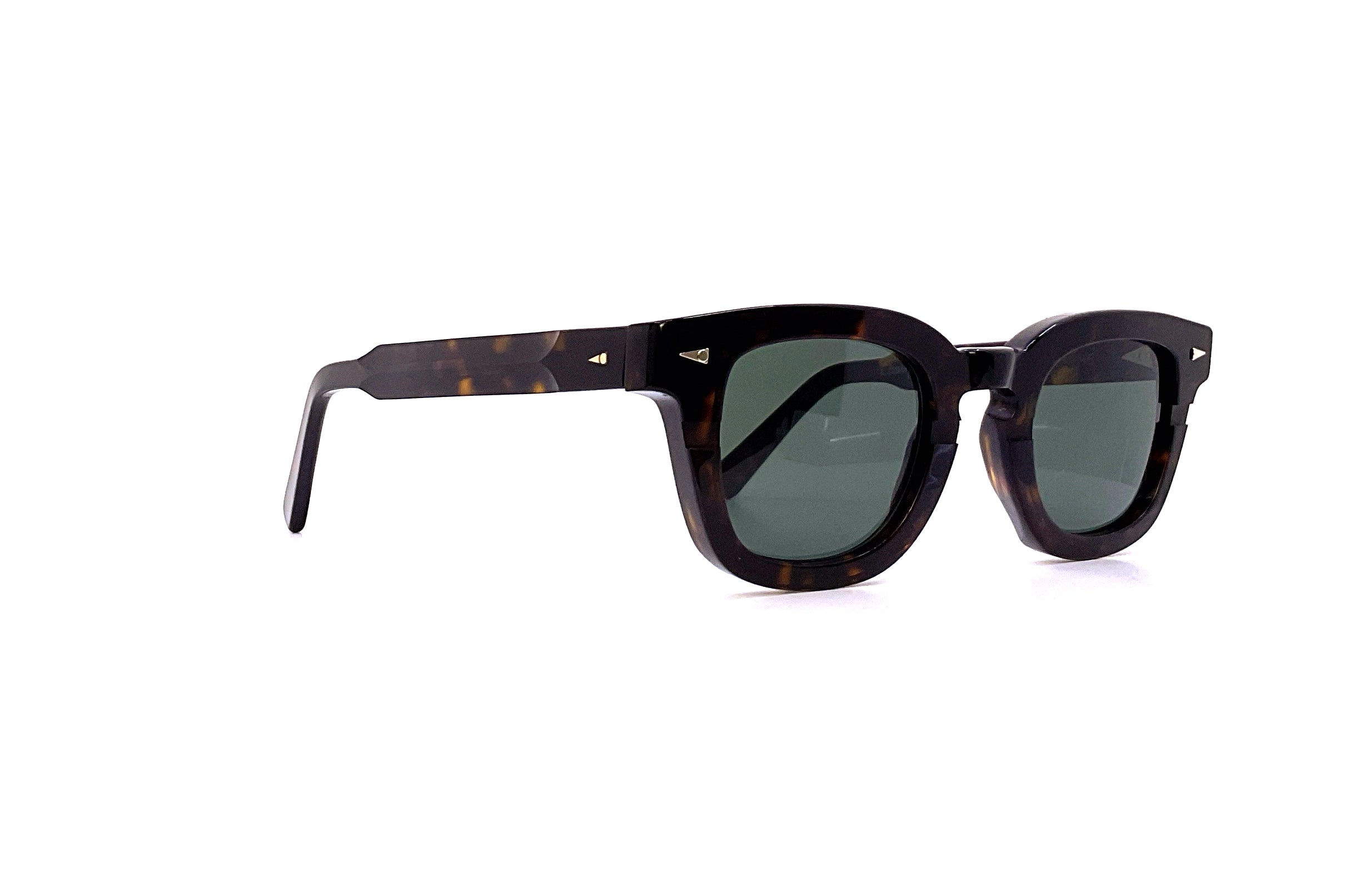 Ahlem Champ de Mars Sunglasses - Dark Tortoise Frame - UV Protection & Polarized Lenses for Outdoor Activities, Driving, and Beach Vacations
