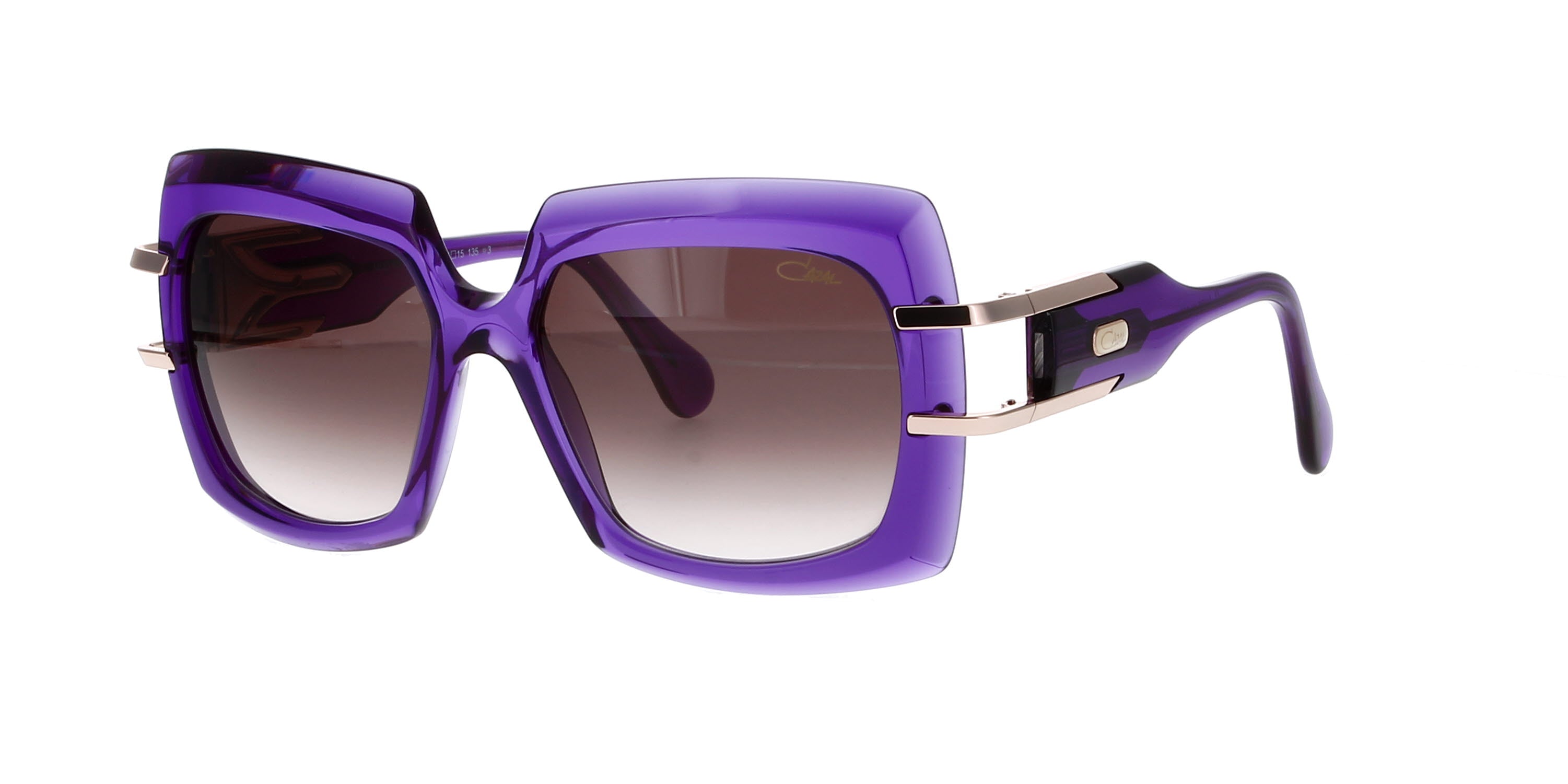 Cazal 8508 Retro Vintage Sunglasses for Men & Women - Classic 80s Style Aviator Glasses with UV Protection - Perfect for Outdoor Activities, Travel, and Fashion Accessories