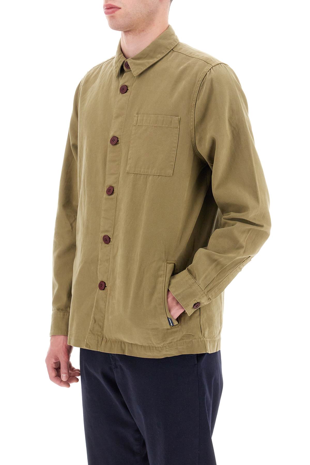 Barbour Washed Overshirt Jacket for Men - Classic Casual Shirt Jacket for Outdoor, Travel & Everyday Wear