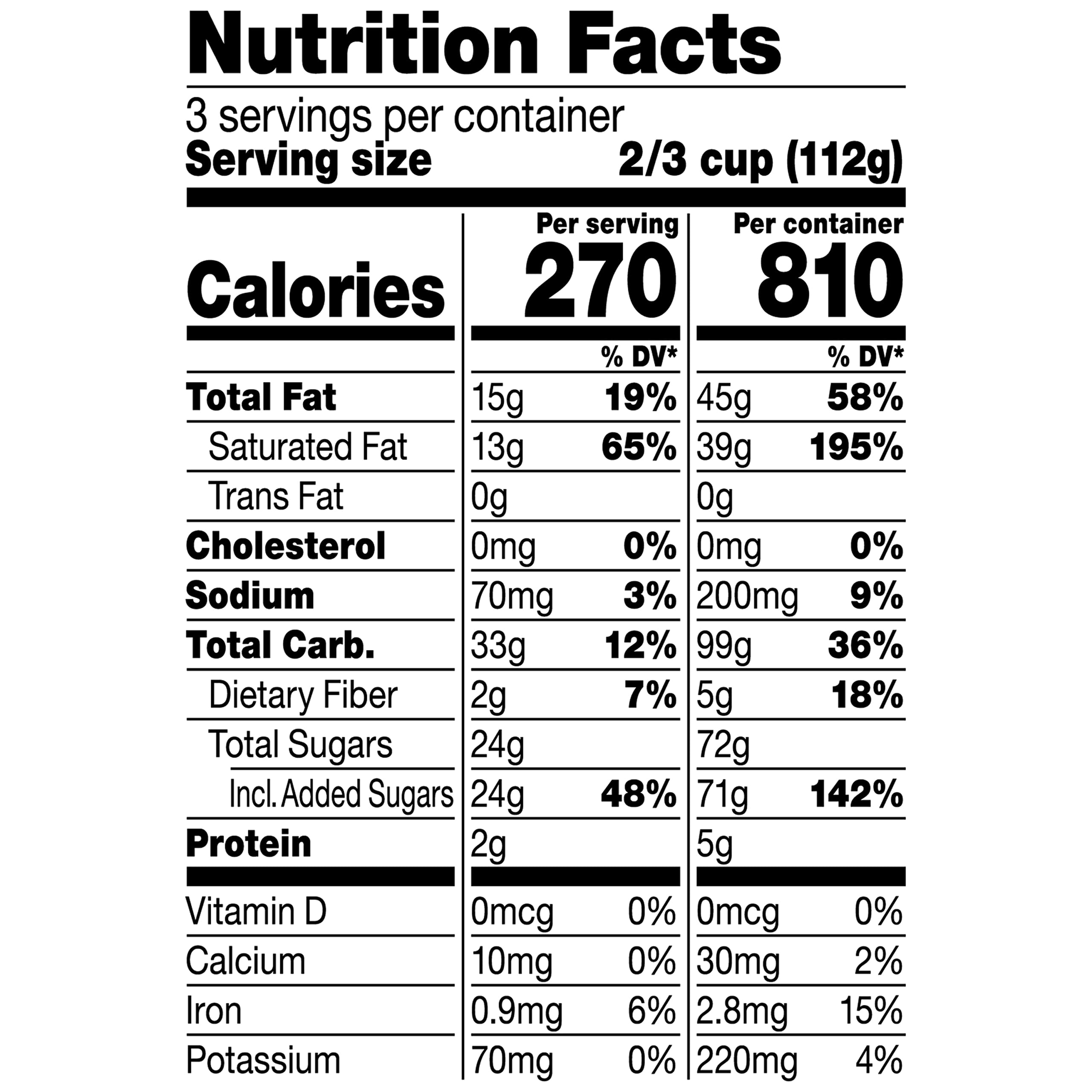 So Delicious Dairy Free Coconutmilk Frozen Dessert - Vegan Cookie Dough Flavor, Non-GMO Project Verified, 1 Pint - Perfect for Vegan Desserts, Lactose-Free Treats & Healthy Snacking