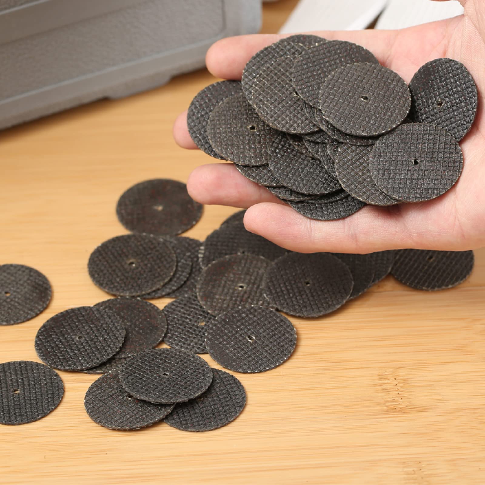 30Pcs 32mm Fiberglass Reinforced Cutting Discs - Premium Cut Off Wheels for Rotary Tools & Mini Drills - Ideal for Metal, Wood & DIY Projects