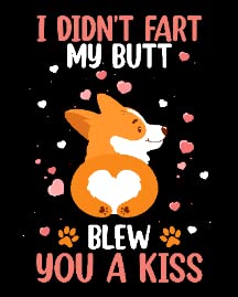Corgi I Didnt Fart My Blew You a Kiss