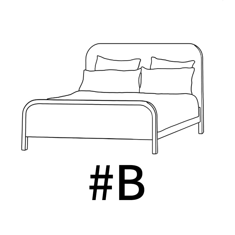 Premium 100% Cotton 4-Piece Bed Sheet Set - Soft Breathable Bedding for Queen/King Size - Perfect for Home, Hotel, and Dorm Room Comfort