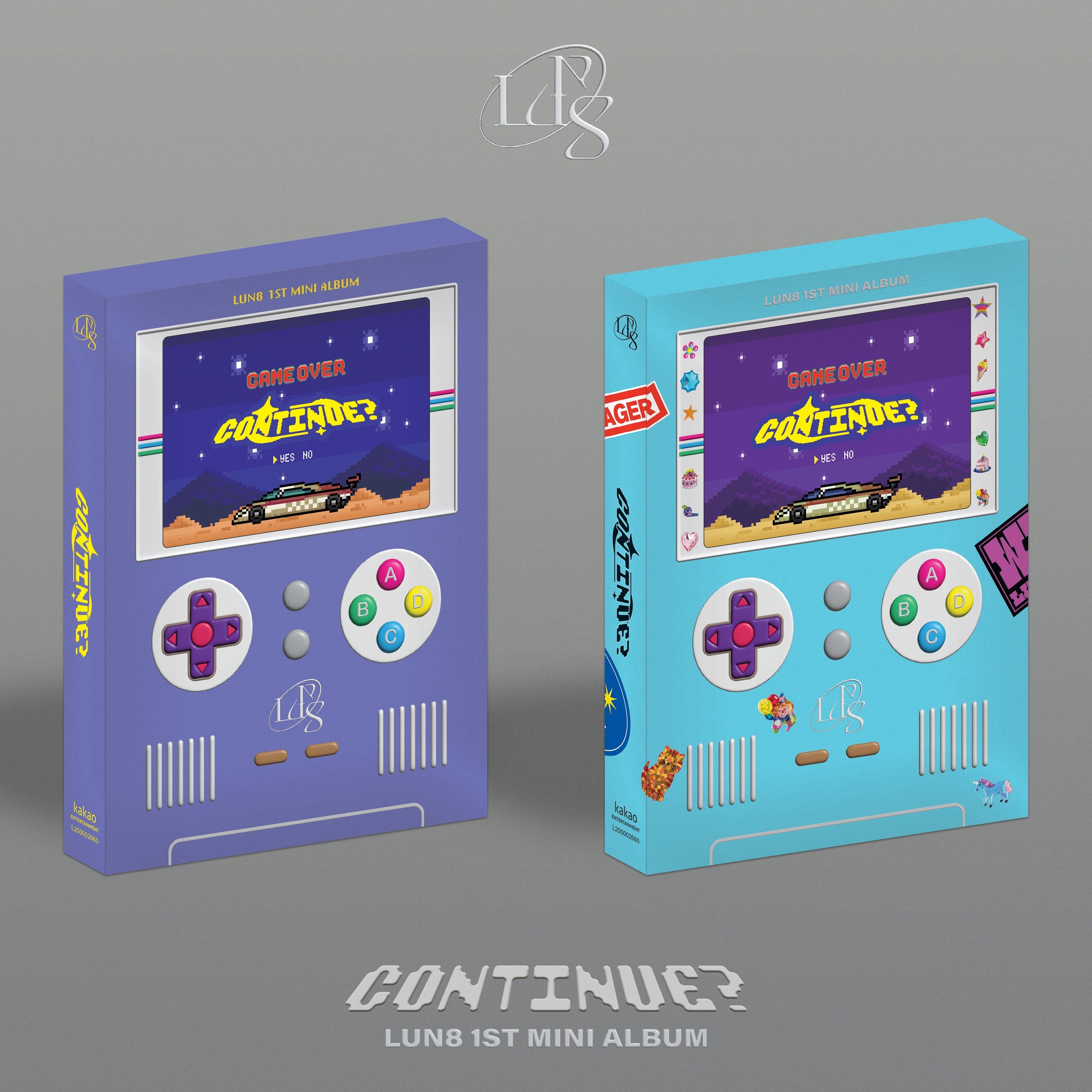 LUN8 1ST MINI ALBUM 'CONTINUE?' K-Pop Music CD | Perfect for K-Pop Fans, Collectors & Gift Giving | Enjoy at Home, Parties or While Traveling