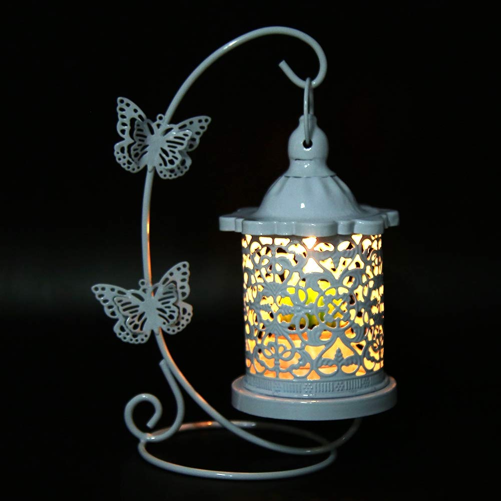 Bird Cage Candle Holder - Hollow Hanging Decorative Lantern for Home Table Centerpiece, Wedding & Baby Shower Decor - European Style Household Ornament (Perfect for Romantic Dinners, Garden Parties & Boho Home Decor)
