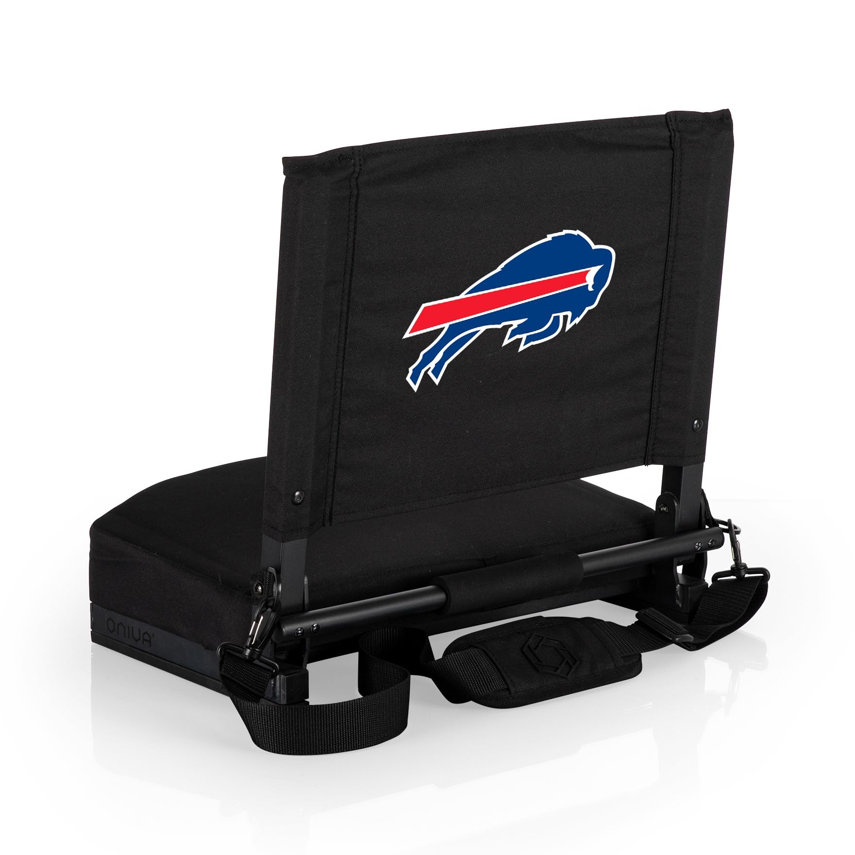 PICNIC TIME NFL Unisex-Adult NFL Gridiron Stadium Seat - Lightweight Portable Folding Chair for Bleachers & Benches - Perfect for Football Games, Tailgating, Concerts & Outdoor Events