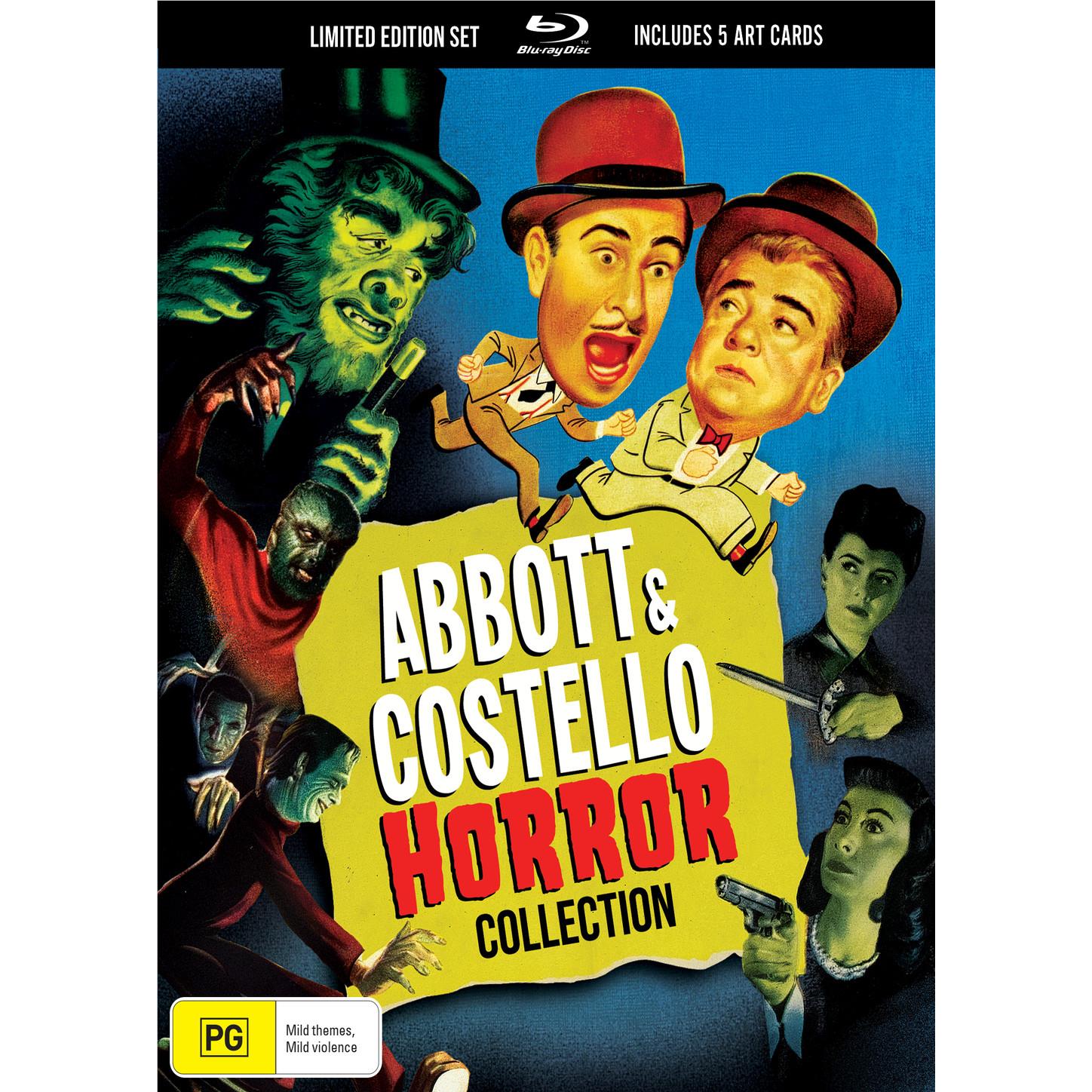 Abbott & Costello Horror Collection (Limited Edition) - Classic Comedy Horror Movies for Halloween & Movie Nights