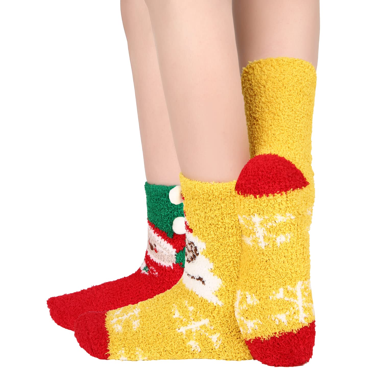 Benefeet Fuzzy Socks for Women - Warm Winter Plush Socks for Sleeping & Home