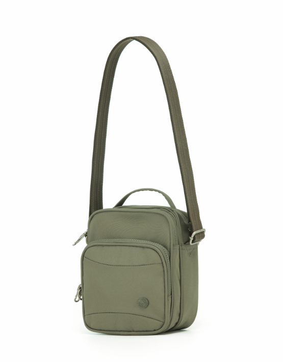 TOSCA TCA984 Anti-Theft Crossbody Bag Khaki - Secure & Stylish for Travel, Commuting & Daily Use