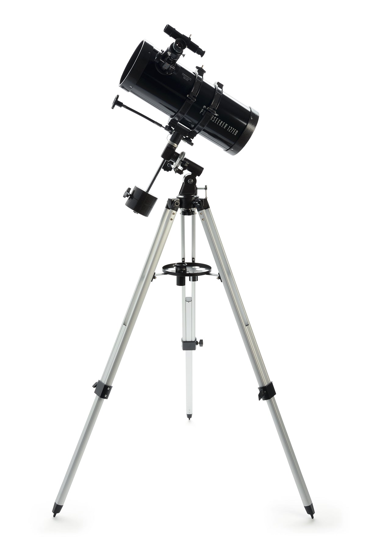 PowerSeeker 127EQ Telescope with Smartphone Adapter - Perfect for Stargazing, Astrophotography & Backyard Astronomy (Includes Phone Mount for Night Sky Photography)