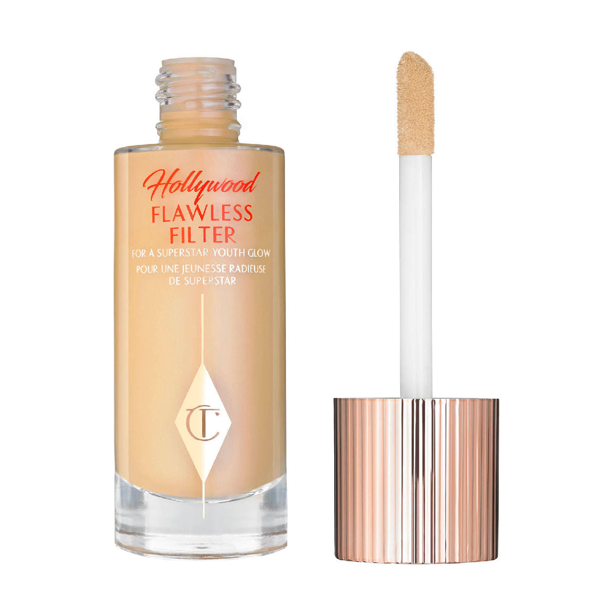 Hollywood Flawless Filter - Liquid Highlighter & Illuminator for a Radiant Glow | Perfect for Makeup, Contouring & Photo Shoots