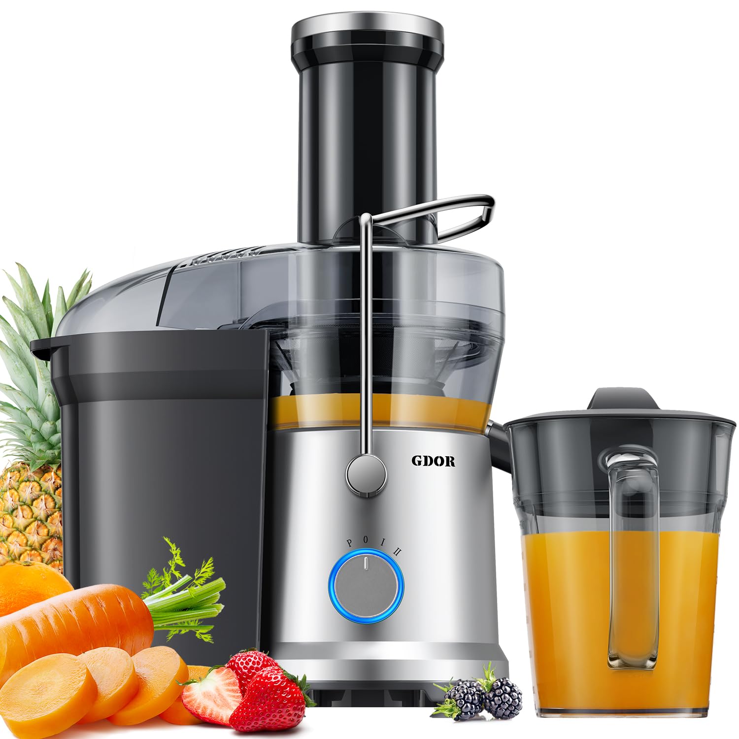 GDOR Powerful 1200W Juicer with 3.2