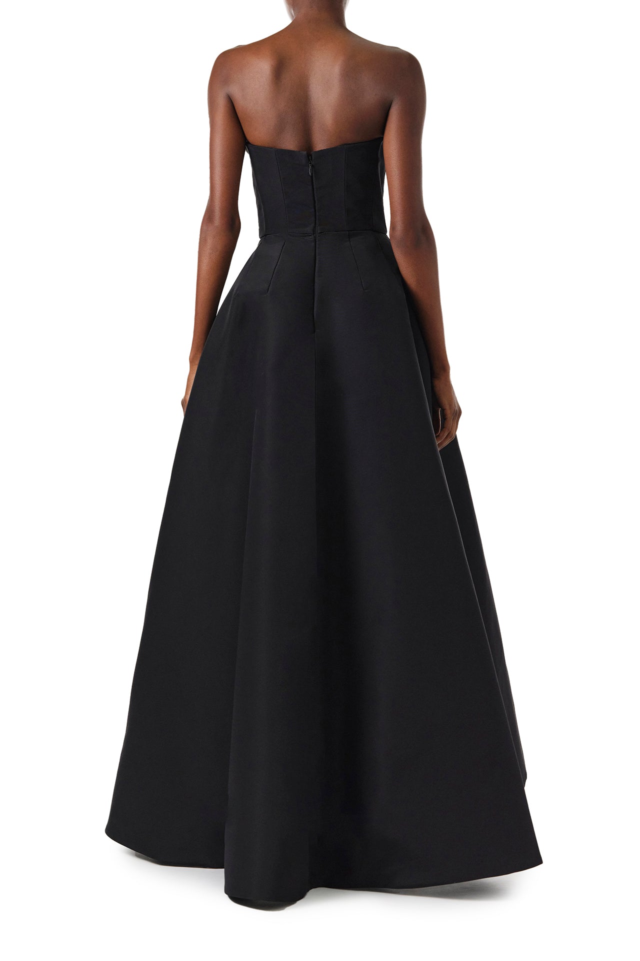Elegant Draped Strapless Ball Gown for Prom, Wedding & Formal Events - Plus Size Evening Dress for Women