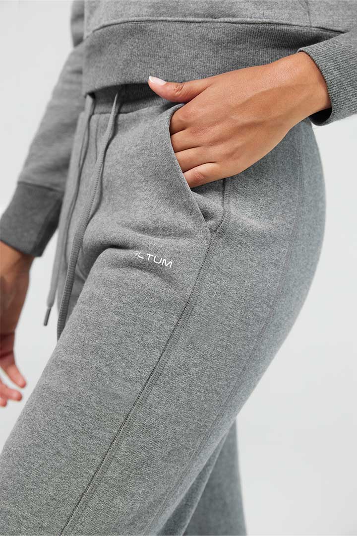 Mid Rise Sweatpants for Women - Comfortable High Waisted Joggers with Pockets | Perfect for Yoga, Lounge & Running