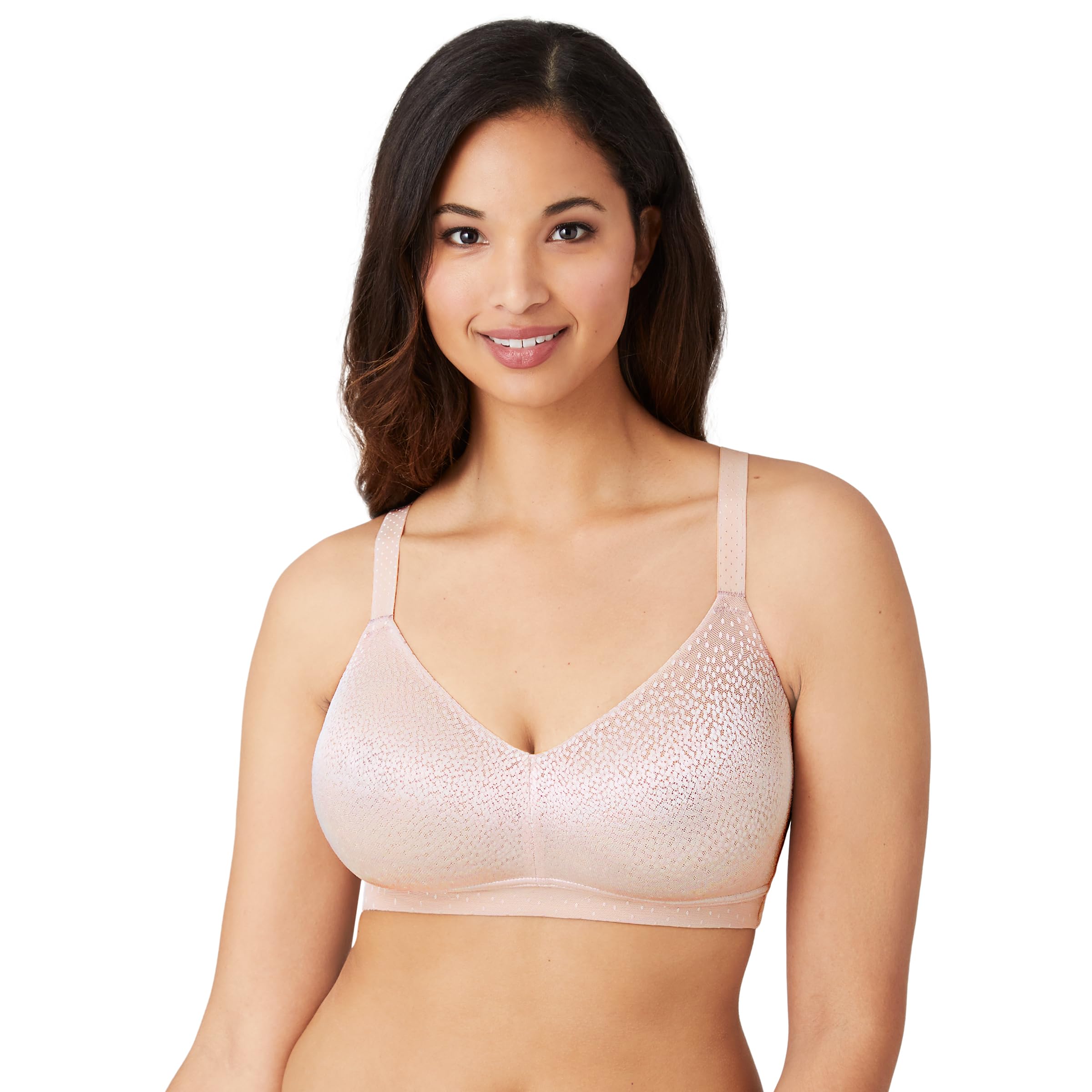Wacoal Women's Back Appeal Wire Free Bra - Comfortable Seamless Support for Everyday Wear, Yoga & Lounge
