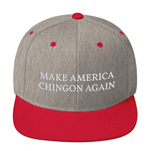 Heather Grey/ Red