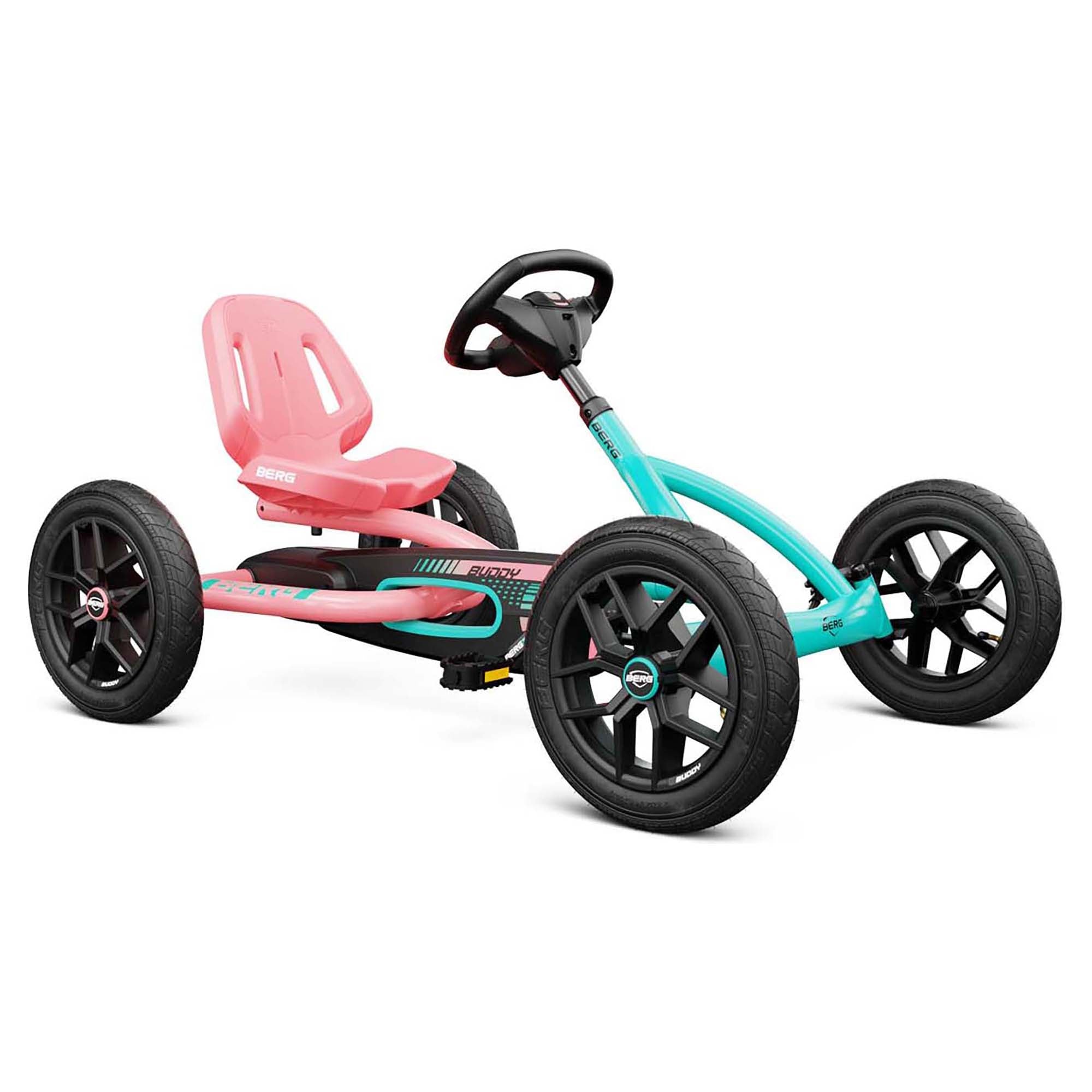 Buddy Lua 2.0 Go Kart for Kids - Electric Ride On Toy Car with Parental Remote Control - Outdoor & Indoor Fun for Ages 3-8 Years - Perfect Birthday Gift for Boys and Girls