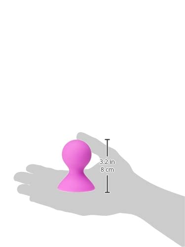 Dream Toys Large Pink LED Nipple Suckers for Sensual Play & Couples Intimacy - Perfect for Adult Toys, Bachelorette Parties & Spicy Gift Ideas