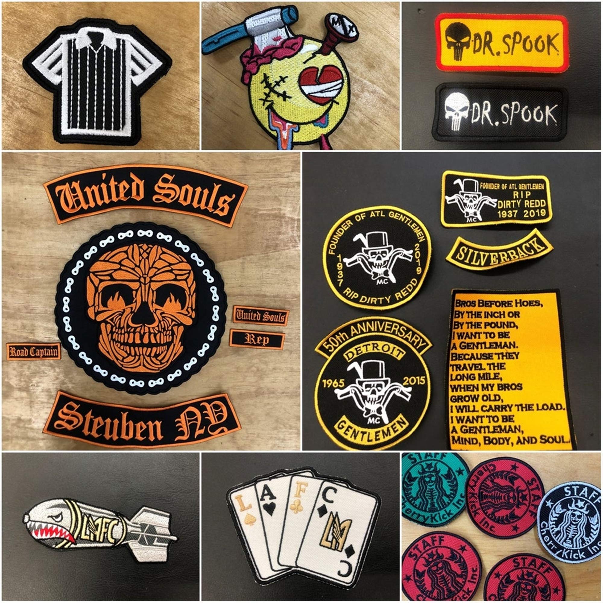 Custom Embroidered Dog Patch for Service Dogs & Working Dogs | Puppy Paw Sew-On Iron On Patches | Perfect for Vests, Jackets & Backpacks