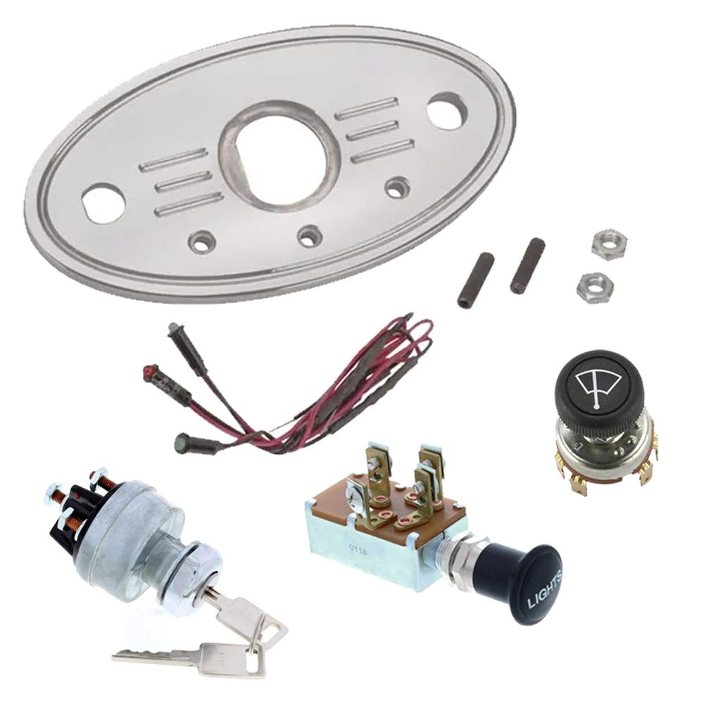 Complete Billet Aluminum Oval Switch Panel Dash Kit for Car, Truck, Boat & RV - Waterproof & Durable Automotive Accessories for Off-Roading, Marine & Custom Vehicle Upgrades