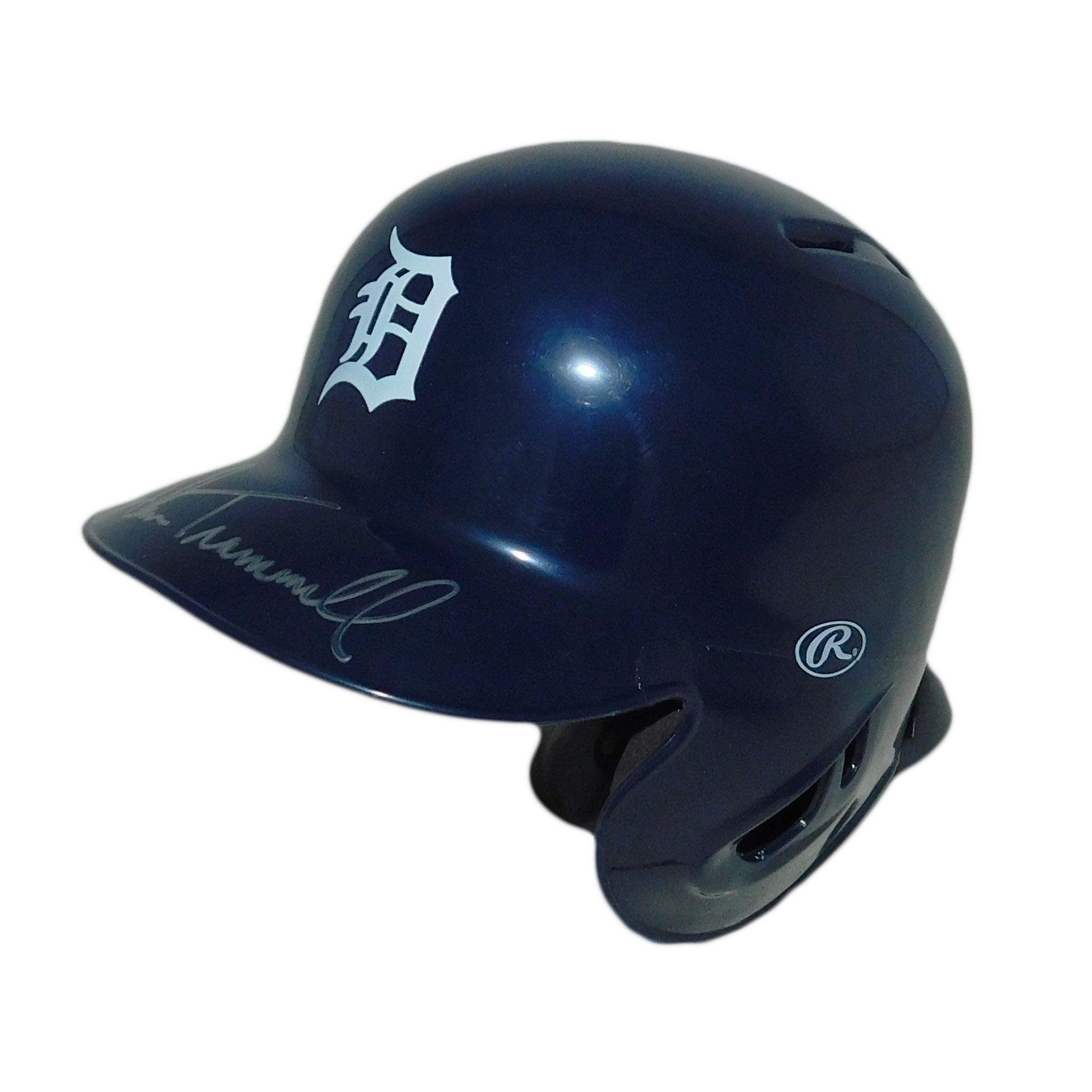 Alan Trammell Autographed Detroit Tigers Mini Baseball Helmet with JSA Certification - Perfect for Collectors, Sports Memorabilia Displays, and Tigers Fans Gifts