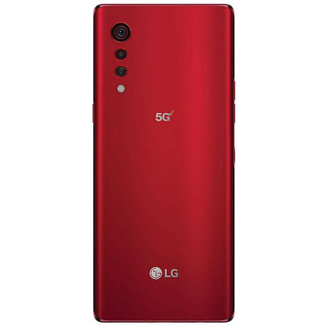 LG VELVET 5G UW Smartphone 128GB Aurora Red - Verizon Unlocked (CDMA/GSM) for Streaming, Gaming & Business Use