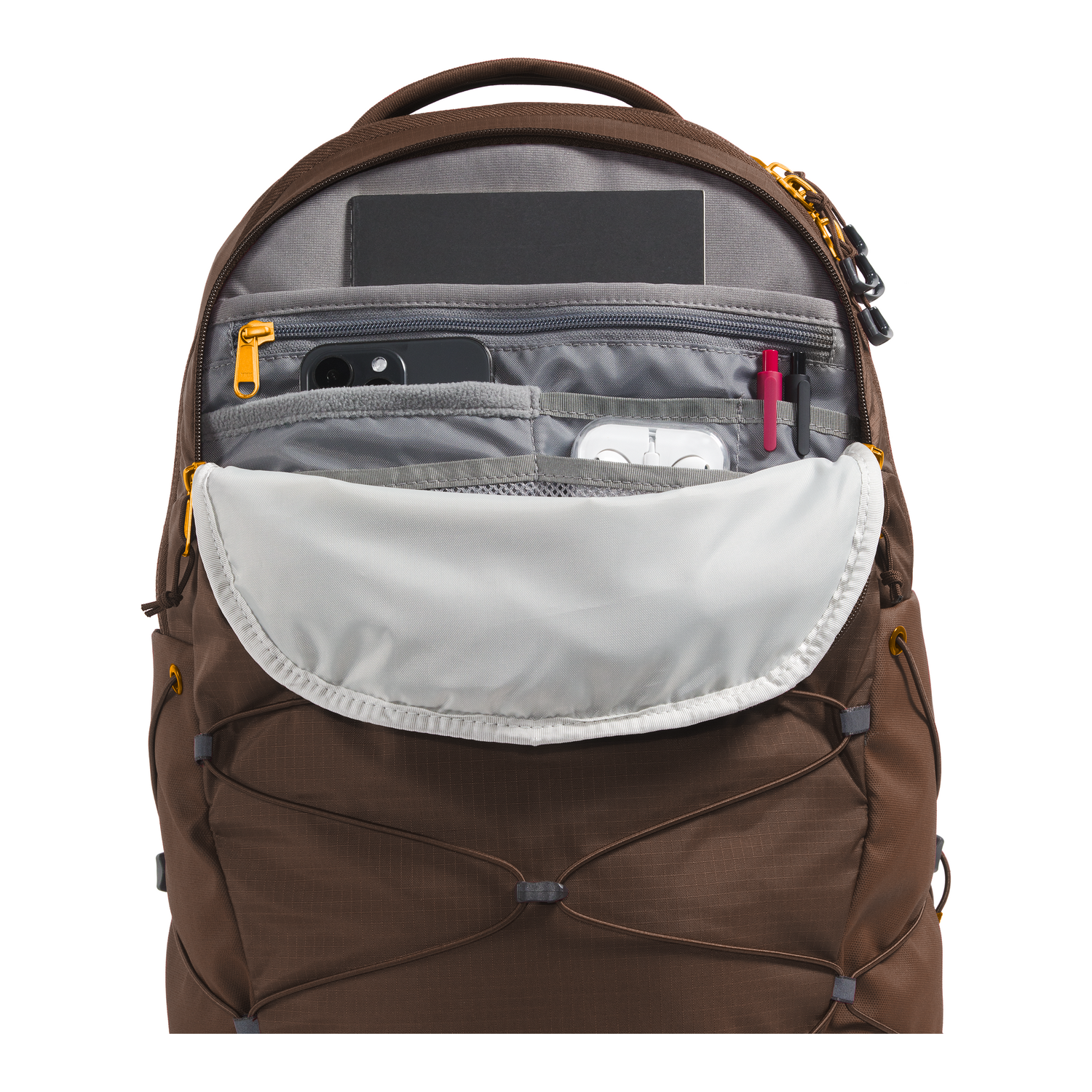 The North Face Women's Borealis Luxe Backpack - Lightweight Hiking Daypack for Travel, School & Outdoor Adventures | Durable Water-Resistant Design with Laptop Compartment